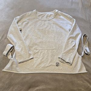 Born Primitive Tie Back Cut Out Workout Long Sleeve Shirt